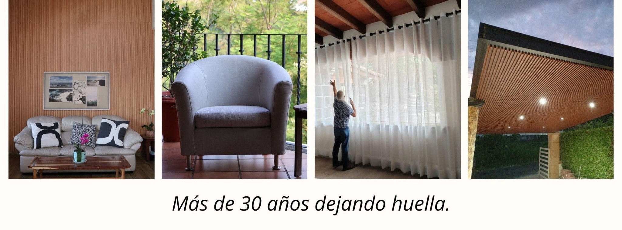 Trabajos de De Haro Decoración en interiores, tapicería, cortinas y pérgolas