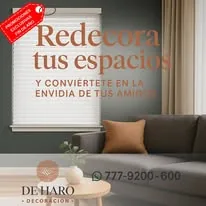Redecora tus espacios con De Haro Decoración